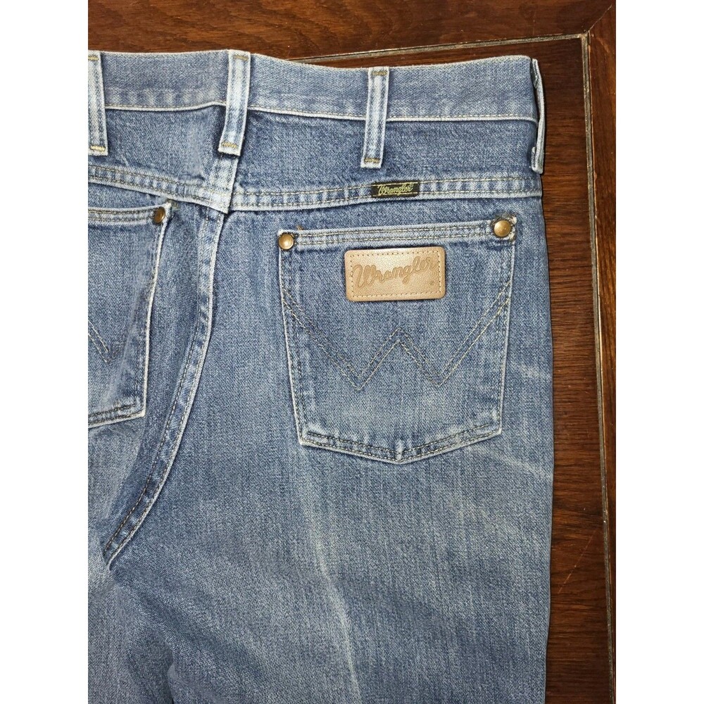 Lot of 3 Vintage Wrangler 936 Cowboy Cut Slim Fit Jeans 31x34 Blue Denim Bundle - Picture 6 of 16